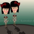 Children Illustrations - Illustrations & Arts Gemelas jpg
